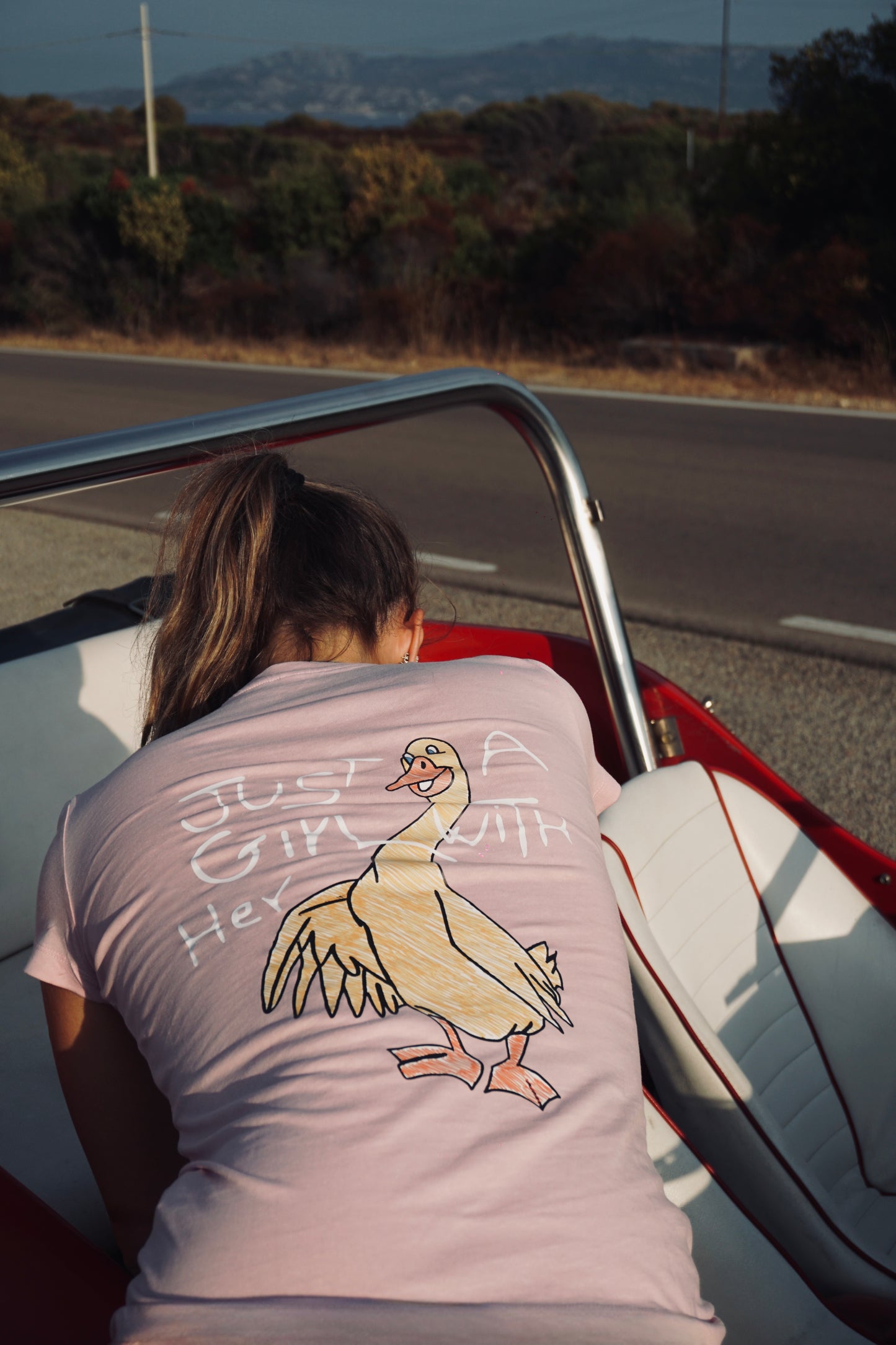 goose t-shirt girl
