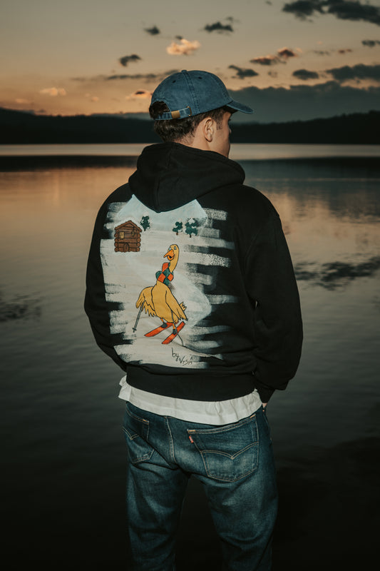 Skigoose Hoodie + goose cap